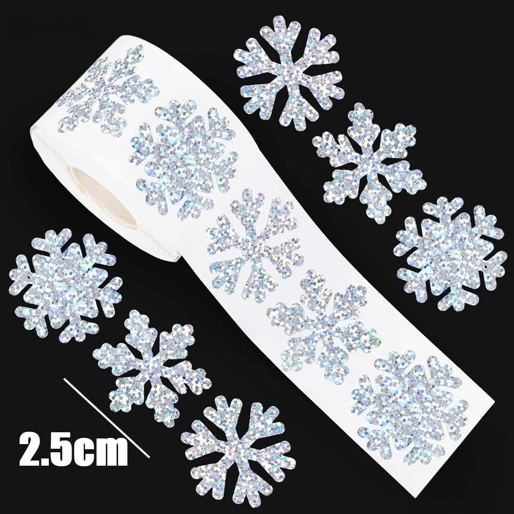 500Pcs Gift Sealing Stickers Christmas Tree Hat Snowflake Santa Mail Festival Party Decorations Labels Children's Toys Sticker