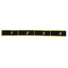 Adult Latin Dance Training Elastic Band Yoga Stretch Resistance Band for Exercising Fitness GymYellow