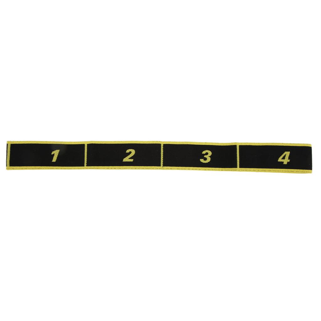 Adult Latin Dance Training Elastic Band Yoga Stretch Resistance Band for Exercising Fitness GymYellow