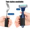 Aid Utensil Cuff Holder Strap Elastic Eating Assistance Cuff Spoons Forks Knife Fixing Band For Patients Elderly And Disabled