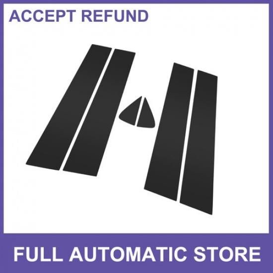 Car Door Pillar Window Trim for Dodge Durango 2011- Black