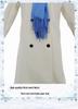 Frieren Cosplay Costume: Women's Winter Woolen Coat Set from Beyond Journey's End Anime.