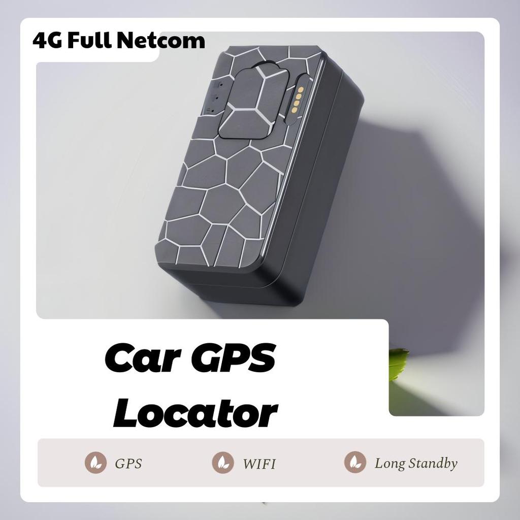 4G Full Netcom Waterproof Magnetic GPS Tracker with Beidou & Wi-Fi - Car Anti-Lost Device (IP67, Strong Magnet)