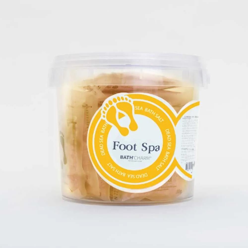 BATHCHARM Dead Sea Salt Foot Spa Mint 30g x 25EA Foot Bath Additives