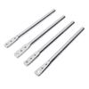 4 Piece 3 Hole Wire Bender, High Strength Multifunctional   Tool Made of High Quality Steel with 3 Holes of Different Diameters for Fixing Fence