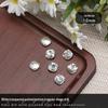 Nail Art Rhinestones: Transparent Pointed Hearts, Axe Heads, Square Rock Candy - Super Shiny Press-on Decorations