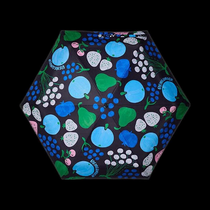Beneunder BM527 Crispy Fruit Salad UV Protection Five-Fold Umbrella