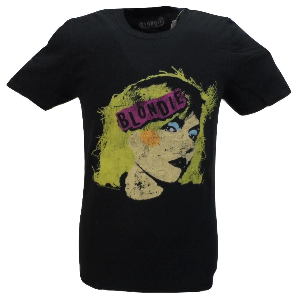 Unisexs Black Official Blondie T Shirt S