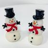 LED Snowman Night Light USB Powered Color Changing Soft Glowing Light Transparent Plastic Christmas Decoration