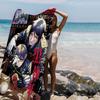 Japanese Anime Black Butler Beach Towel Colorful Bath Towels For Girl Microfiber Quick Dry Sand Free Beach Yoga Spa Gym