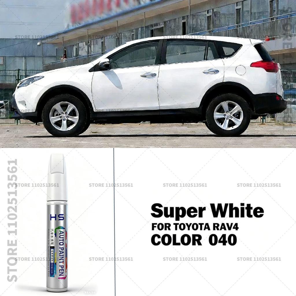 For 2005-2025 Toyota RAV4 White 070 Grey Black 209 Red 3T3 Blue Paint Repair Pen Touch Up Scratch Remover DIY Car Accessories