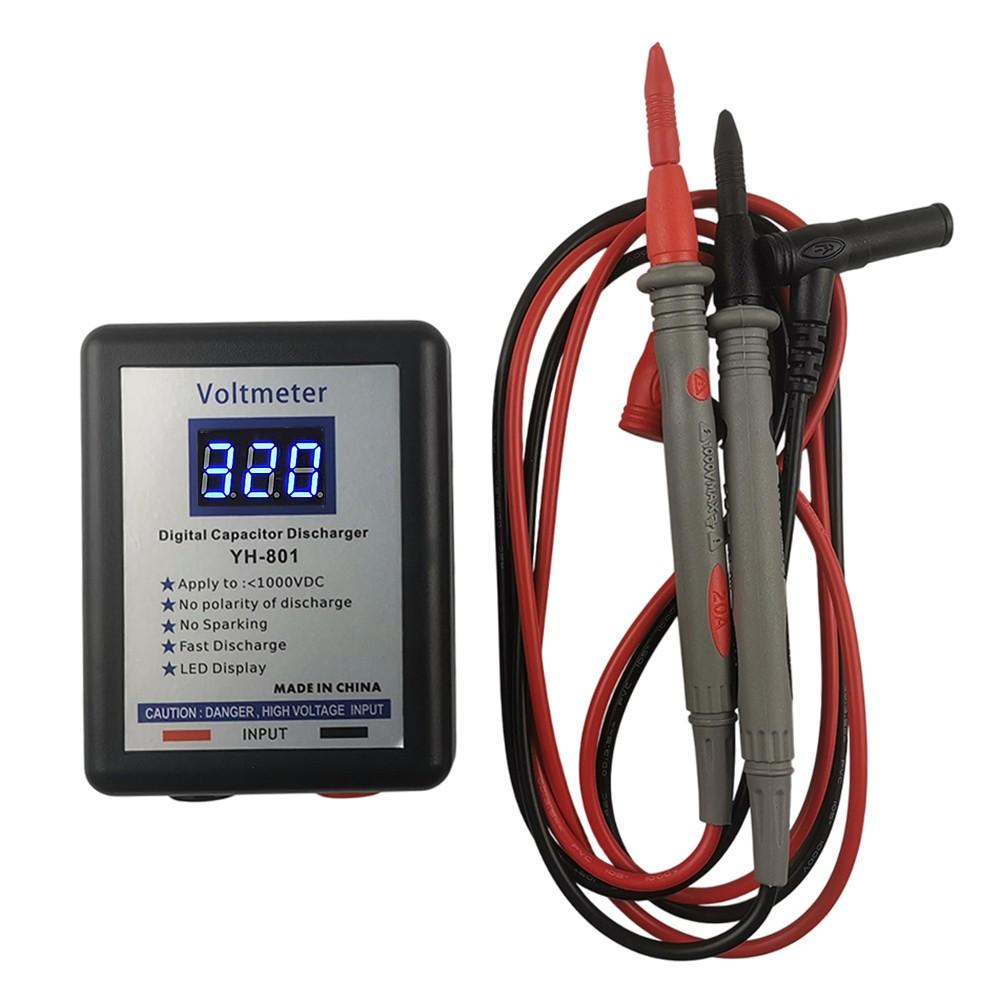 Efficient High Voltage Capacitor Discharger Tool For Safety In Repairs // New blue