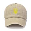 New Ukraine Washed Cotton Print Retro Unisex  Emblem Popular Baseball Cap Outdoor Sports Adjustable Sunshade Hat
