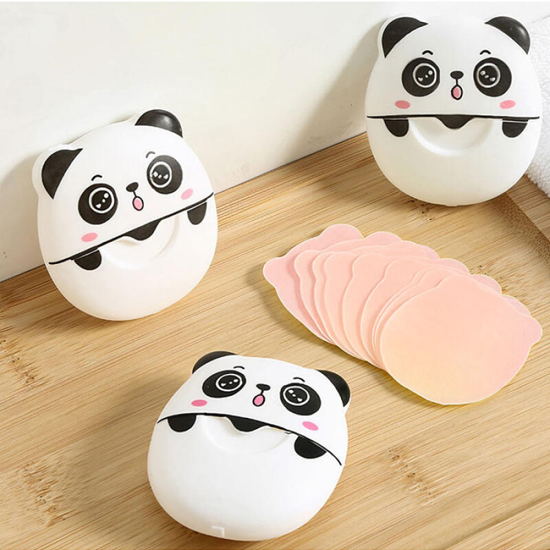 Panda Portable Handy Disposable Paper Soap