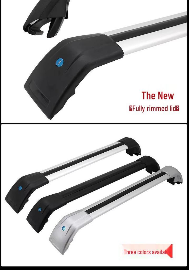 Changan UniZ Shark Roof Cross Bars: Thickened Aluminum Alloy, Strong Load Capacity, Lockable, Stable Bracket Luggage Rack