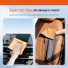 Double-Sided Suede Car Cleaning Towel - Lint-Free, Thick, High Water Absorption
