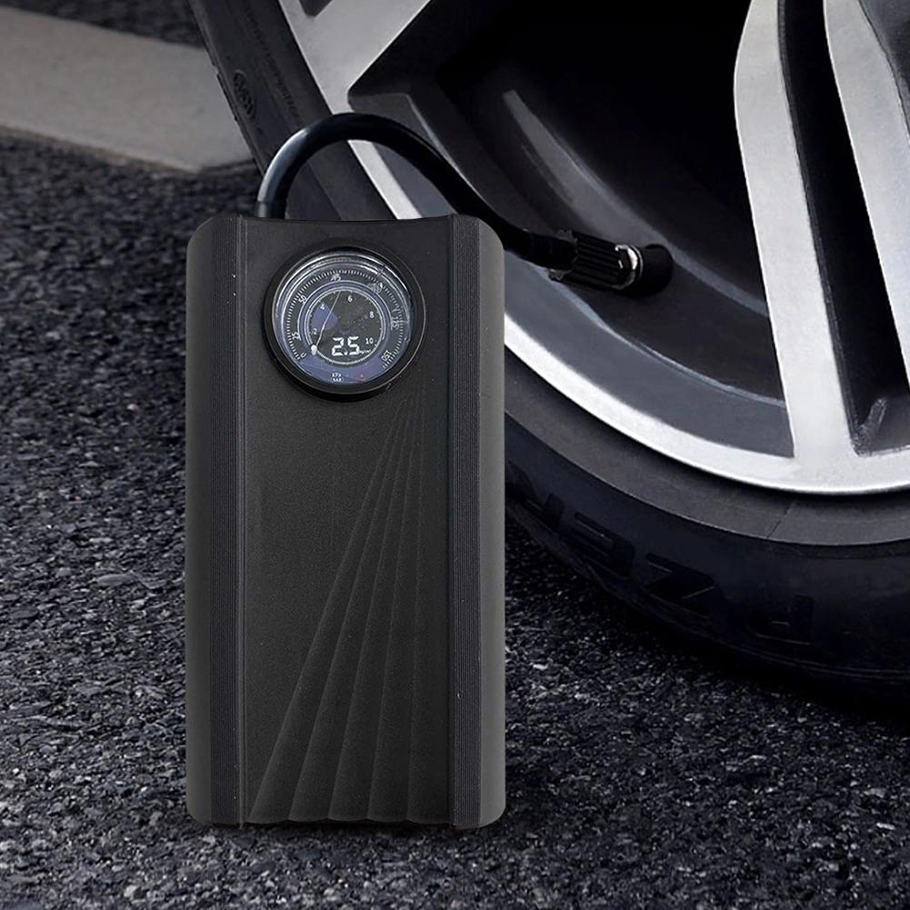 Portable Car Tyre Inflator 150PSI Car Tire Inflatable Pump High Precision Electric Air Compressor LCD Display for Auto Motorbike