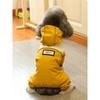 4-Leg Dog Raincoat Waterproof UV Protection Pet Rain Jacket Small To Large Breeds Use