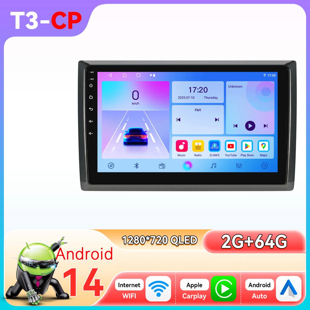 OSSURET Intelligent Screen Snapdragon 6115 Android Car Radio Player for VW Volkswagen beetle A5 5c 2011-2019 Carplay Auto GPS 2DIN Car Multimedia