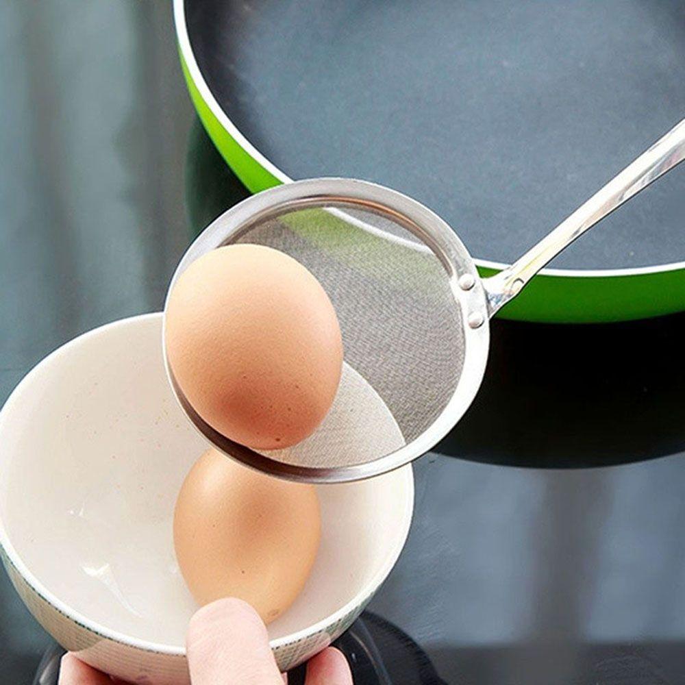 High Quality Unique Creative Fine Mesh Skimmer Strainer Ladle Stainless Steel New Kitchen Tools