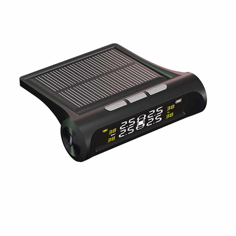 Solar Power TPMS Auto Reifendruck Alarm Monitor System Auto Sicherheit Externe Sensor Reifen Druck Temperatur Warnung
