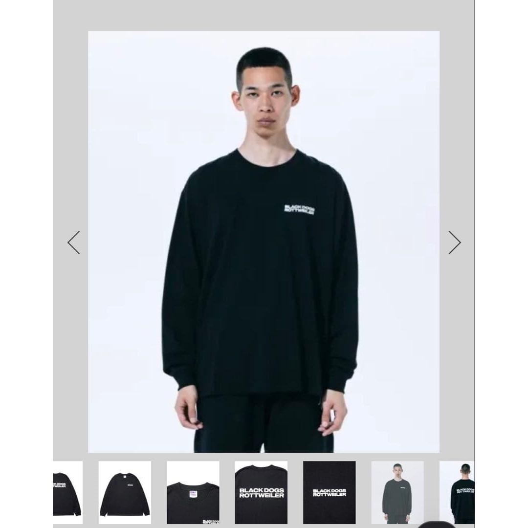Used ROTTWEILER Rottweiler Long T Long Sleeve Black L
