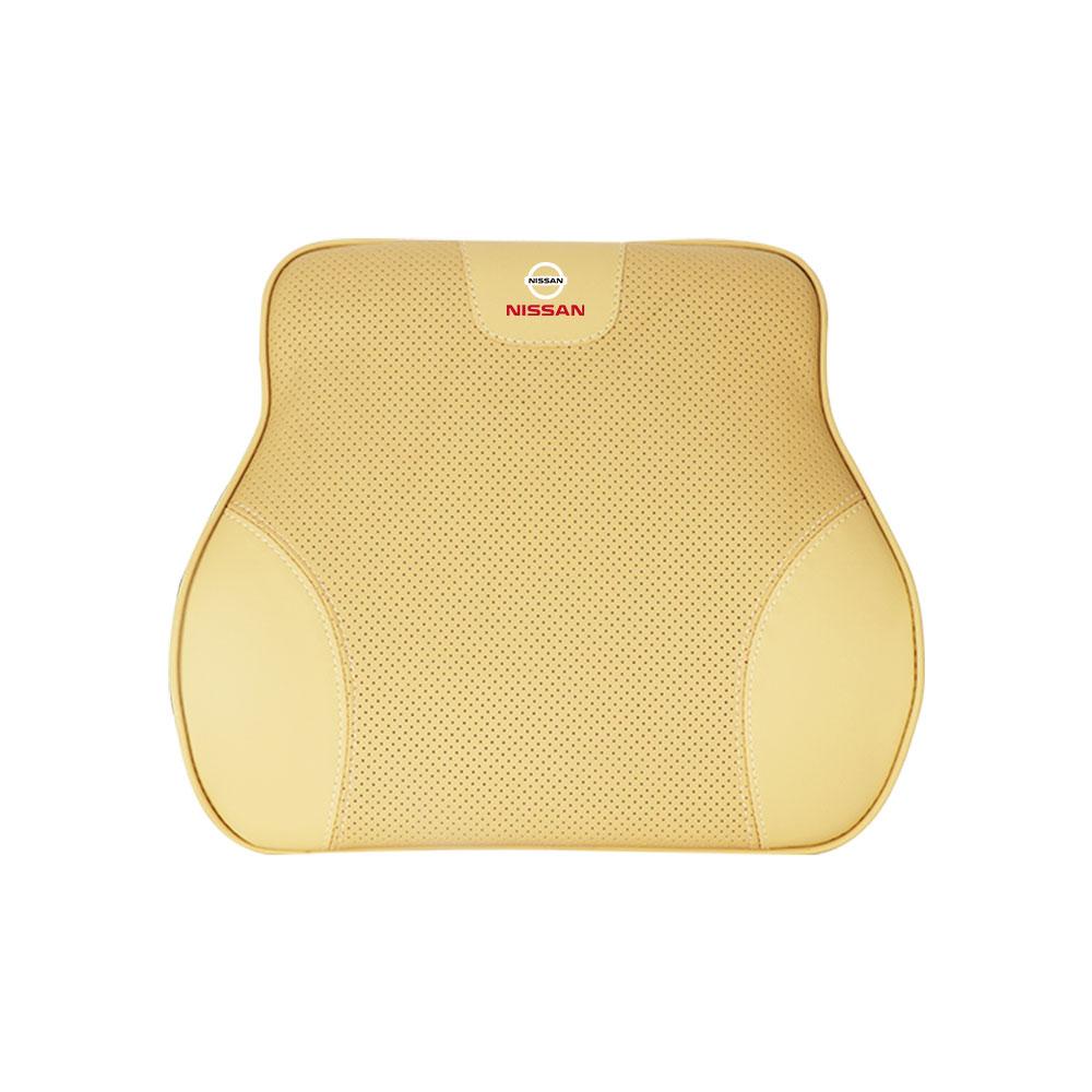 ARE4  Car Lumbar Support Headrest Neck Pillow Support Soft Neck Pillows For Nissan Nismo Teana Almera X-trail Skyline Wheel hubcap