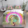 Estrela vs. o Forças do Mal Capa de Edredom Fronha Conjunto de Roupa de Cama Impressão 3D Tamanho Twin Full Queen King para Decoração de Quarto