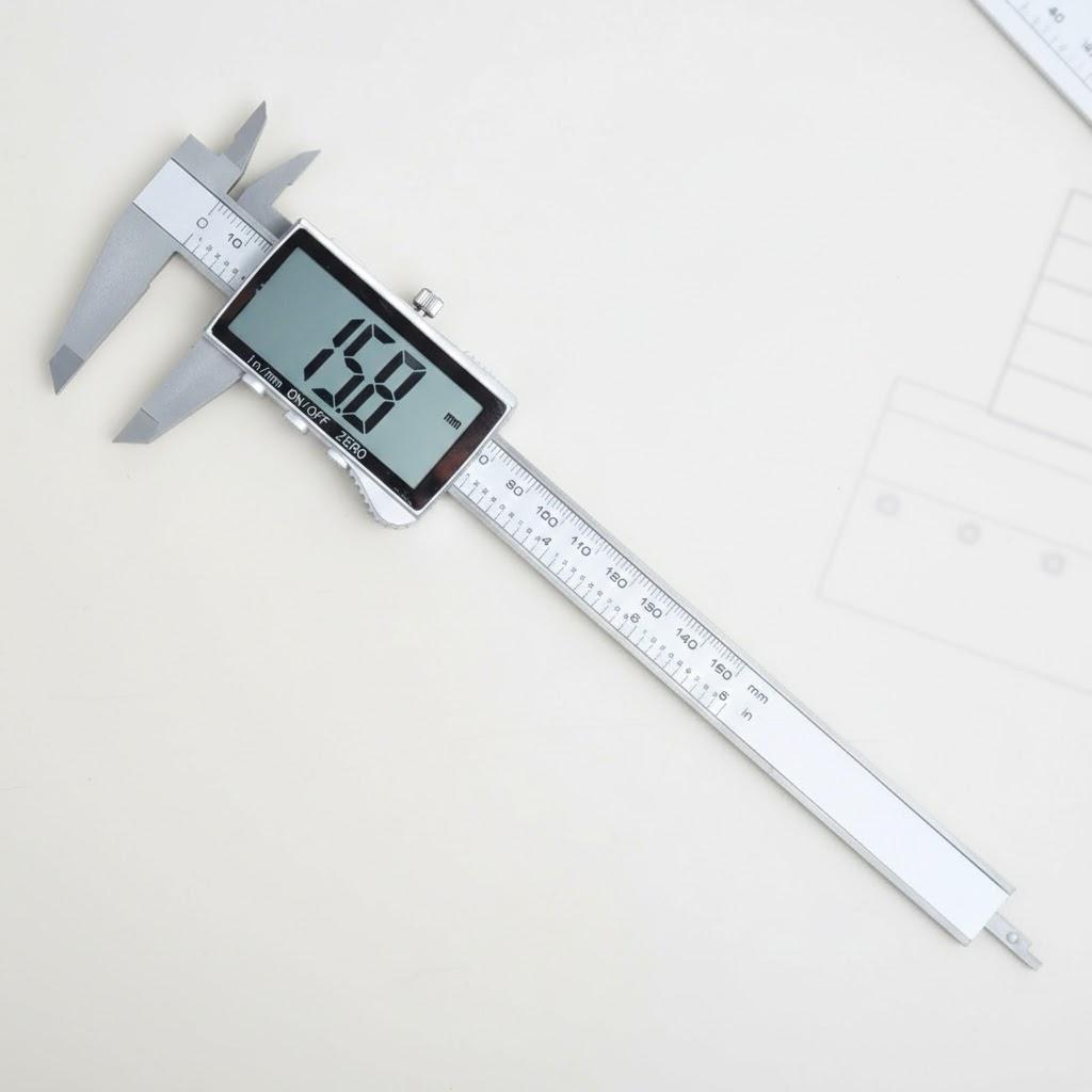 

6 Inch 0 150mm Digital Vernier Caliper LCD Display Inch Metric Conversion High Precision Measurement Tool