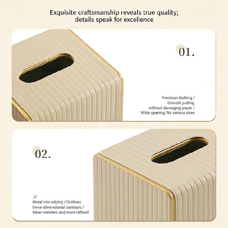 Leather Tissue Box Case With Sturdy Construction Ideal For Household And Commercial Use