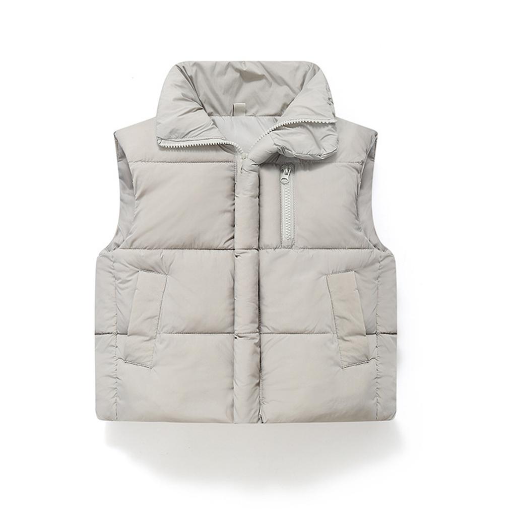 Children's Fashionable Casual Hooded Vest Jacket