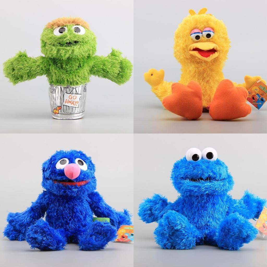 Street Hand Puppet Plush Toys Elmo Cookie Monster Ernie Adorable And Premium Quality Dolls**