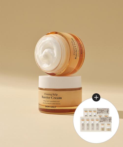 Bon Ugly Firming Kelp Barrier Cream 50ml (2ea) + Firming Kelp 3-Type (1.5ml x 3) 7ea Gift NONE