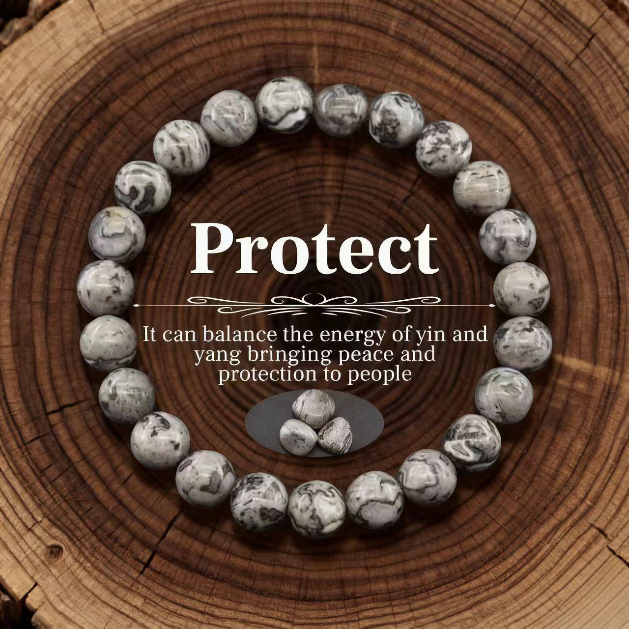 Luxury Natural Tiger Eye Stone Crystal Beaded Bracelet