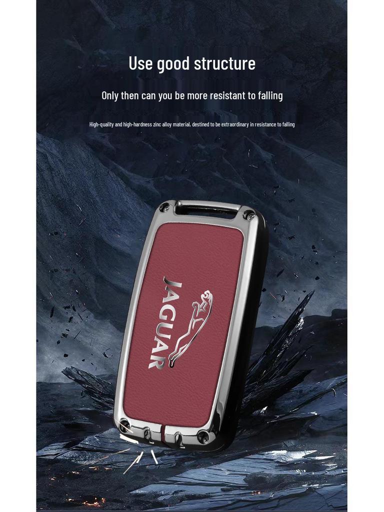 2023 Jaguar Key Case: XEL/XFL, F-Pace/XJ Models, Anti-Lost, Personalized Interior Buckle