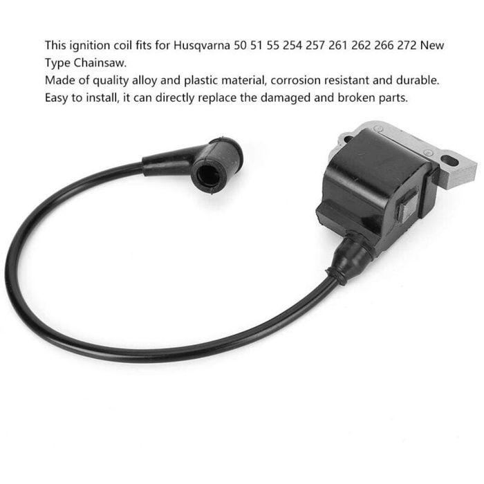 Bobine d'allumage de rechange pour tronçonneuse Husqvarna 50/51/55/254/257/261/262/266/272