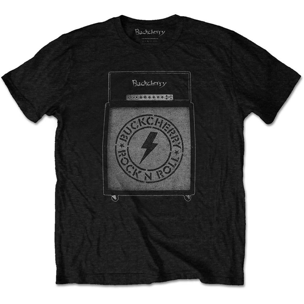 Buckcherry Amp Stack T-shirt Large Black Unisex T-Shirt L
