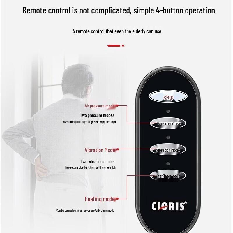 CLORIS Lumbar Massager CN plug (adapter included)