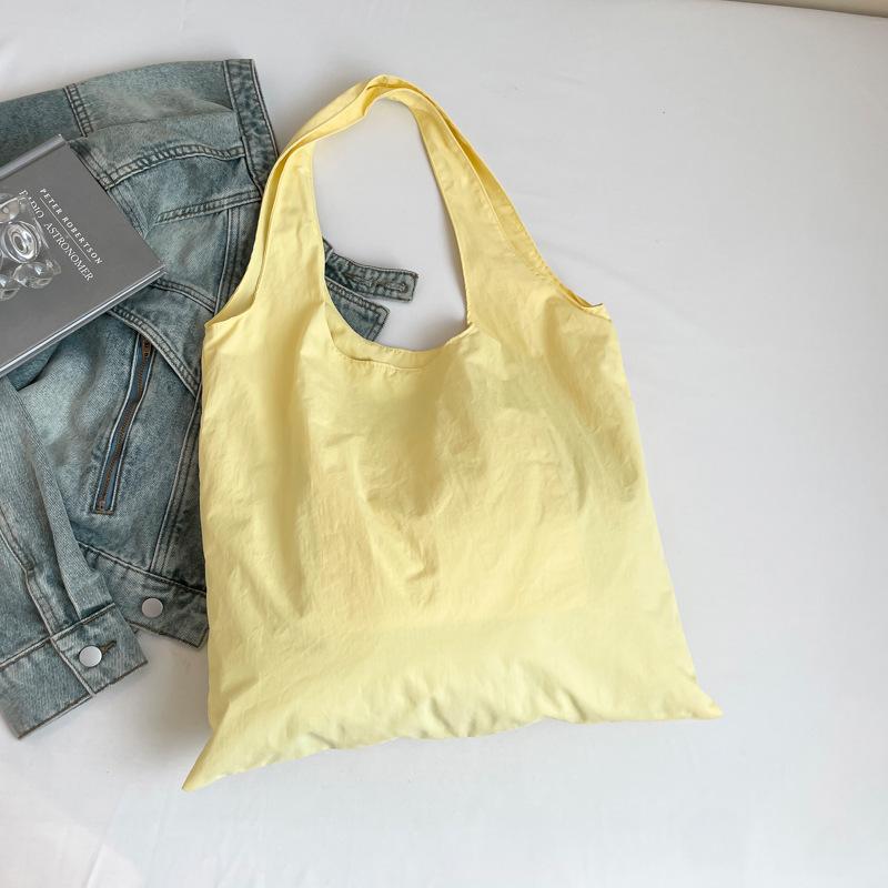 Fresh summer large-capacity shoulder bag spring new ins Korean versatile casual shoulder bag tote bag shopping