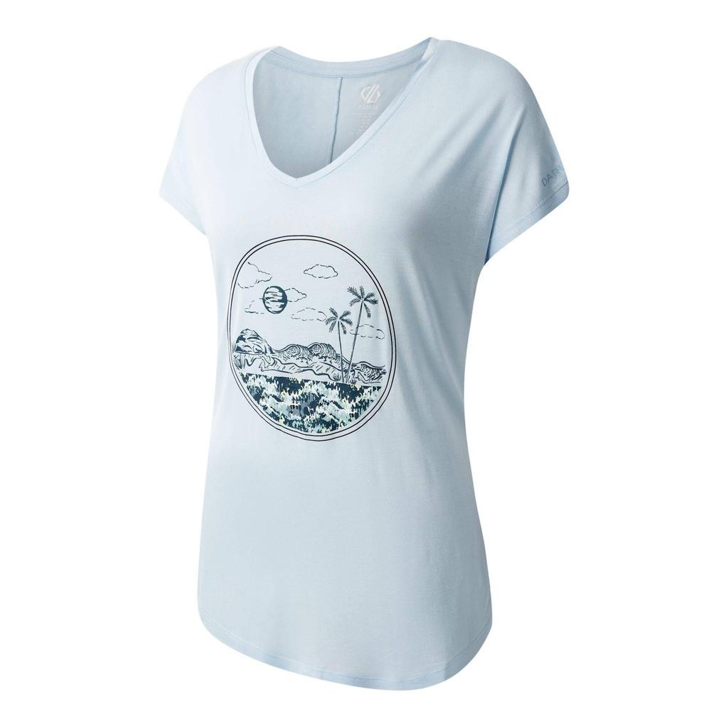 Womens/Ladies Serene Wave T-Shirt