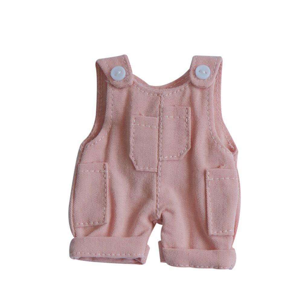 

Suspender Pants Plush Doll Clothes Dressing Game Plush Bear Clothes Kids Girls Toys сірий колір