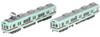 TOMYTEC Railway Collection Tetsukore Nishitetsu 600 Series Ice Green Reproduction Paint Scheme 2-Car Set Diorama Supplies 332640