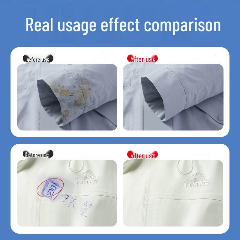 Waterless Softshell & Hardshell Down Jacket Cleaner - Oil Stain Remover & Waterproof Repair Agent