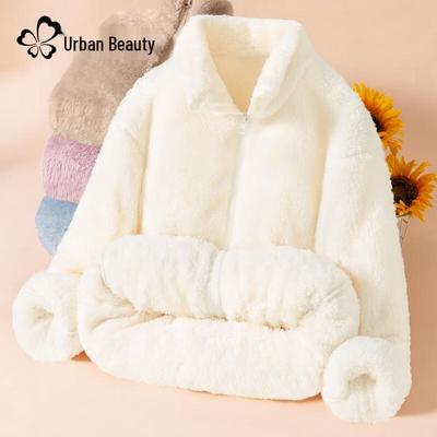 Urban Lady Women's Stand Collar Fleece Jacket