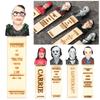 Office Supplies Resin Hand Carved Horror Bookmarks Half-Length Figure Figure Sculpture Horror Novels