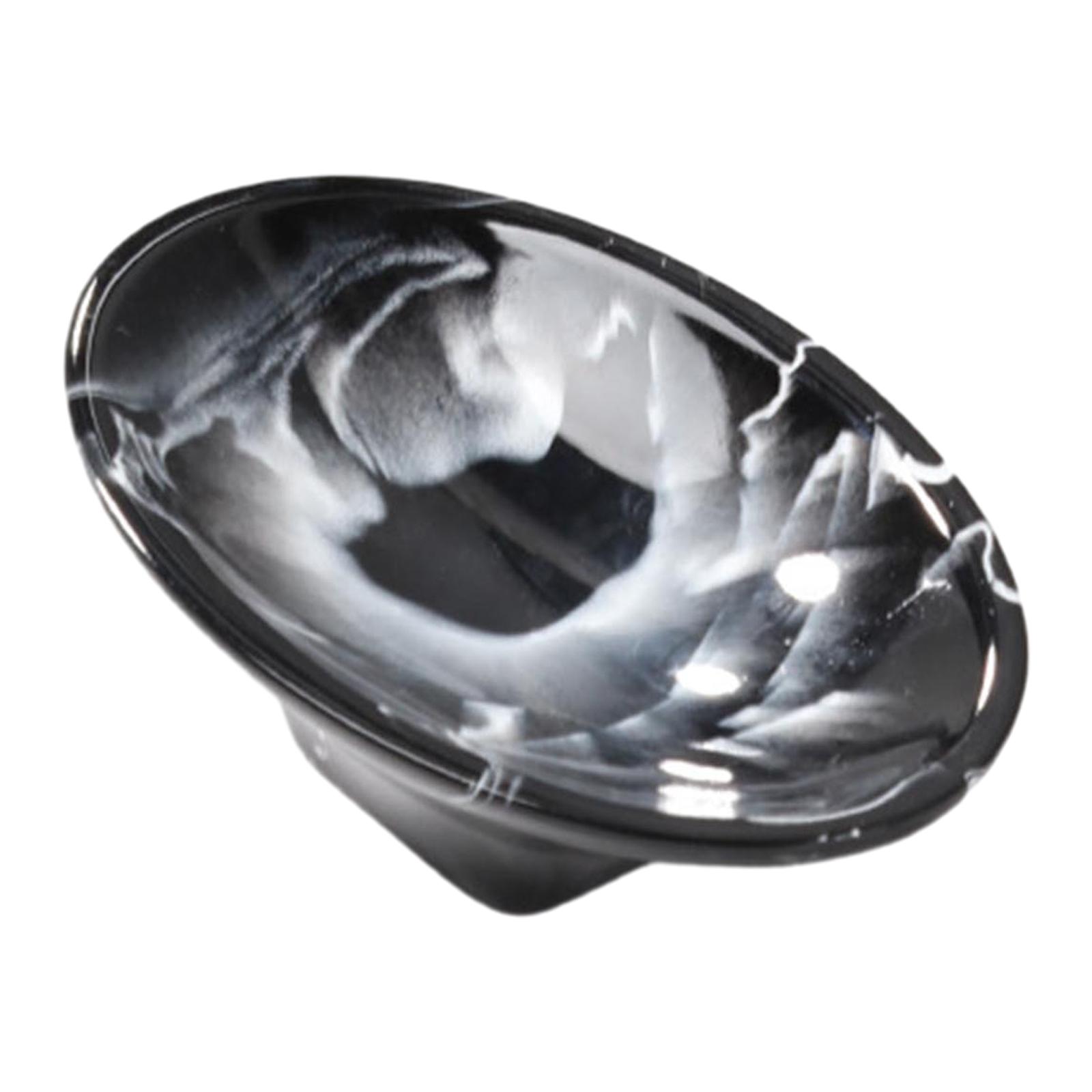 

Oval Shape Soap Dishes Soap Holder Self Draining Storage Rack Decorative Soap Dish Soap Saver for Shower Laundry Room Kitchen чёрный