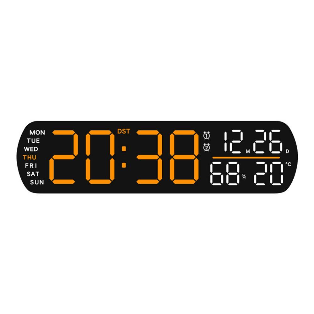 5512 LED Digital Alarm Clock Multi Function Time Temperature Date Display Electronic Clock
