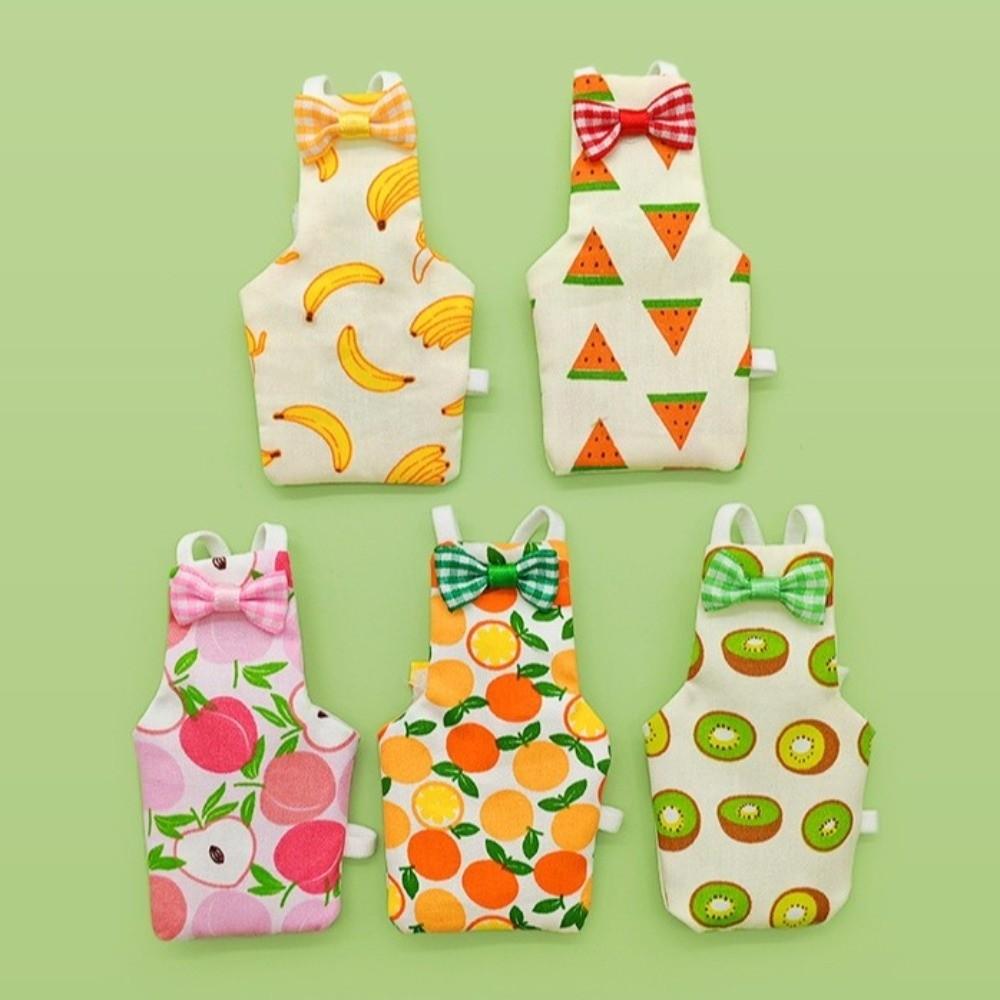 Breathable Parrot Diaper Colorful Fruit Pet Bird Apron New Parrot Flight Suit  Indoor Use