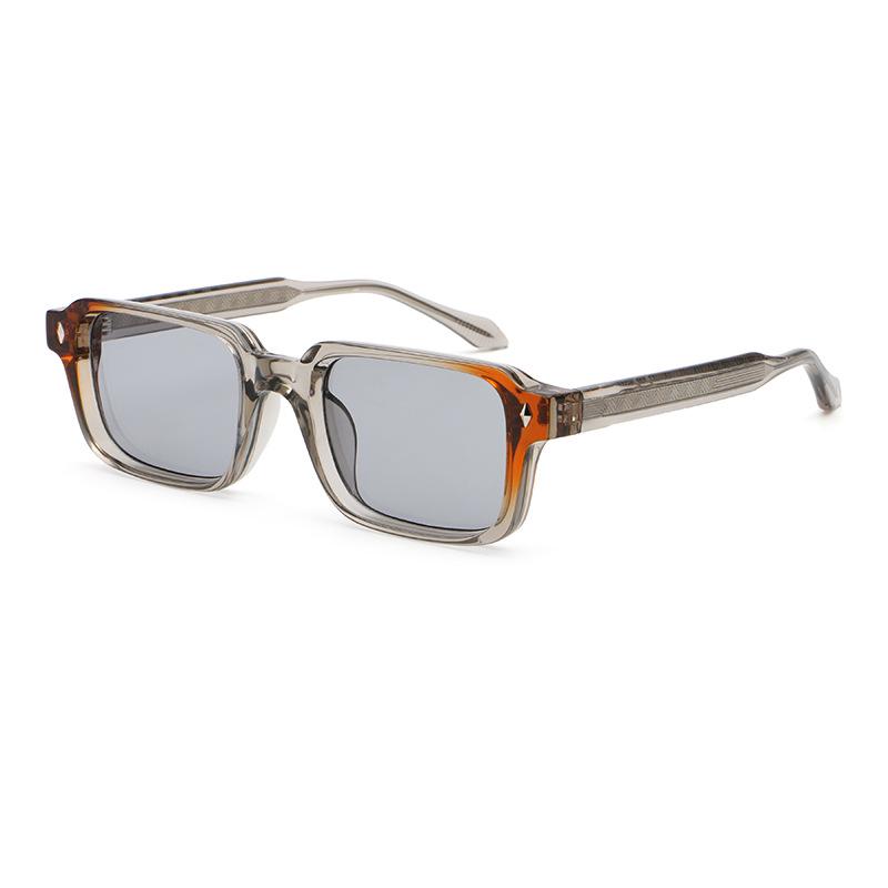 

Ретро Женские Квадратные Солнцезащитные Очки с Заклепками – Стильные Очки для Улицы и Путешествий