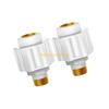 2 Pieces Without Shock Safety Valves for Kitchen Supplies and Bathroom Use D57B